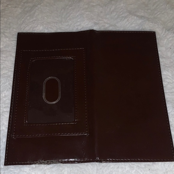 Giani Bernini Brown and Black Logo Wallet - Picture 17 of 17